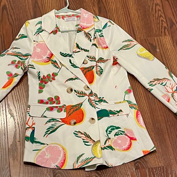 Petal & Pup Citrus Blazer - Picture 4 of 6